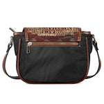 Jesus Religious Words Print Saddle Bag