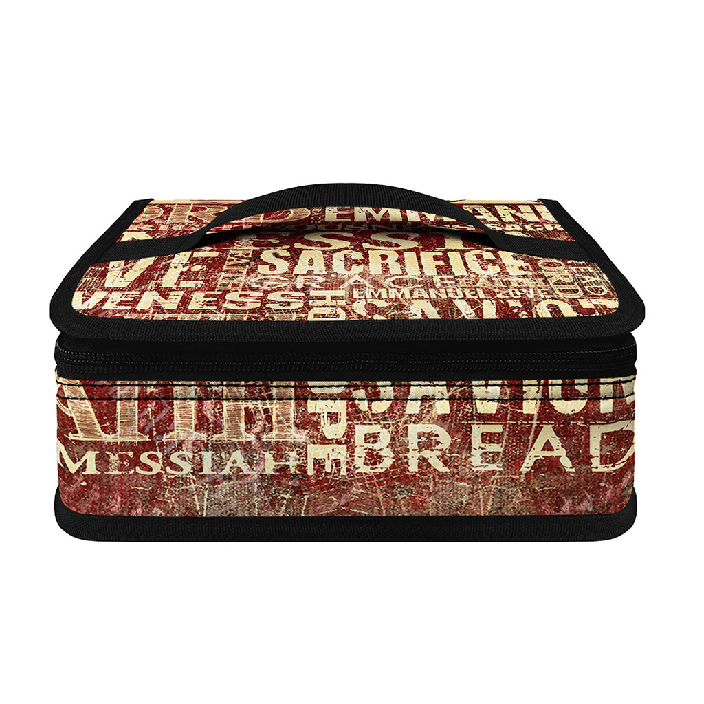 Jesus Religious Words Print Small Lunch Bag