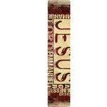 Jesus Religious Words Print Table Runner