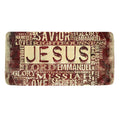 Jesus Religious Words Print Towel