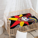 Joker And Playing Cards Print Baby Crib Sheet