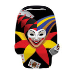 Joker And Playing Cards Print Baby Seat Cover