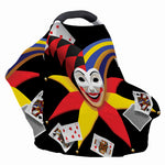 Joker And Playing Cards Print Baby Seat Cover