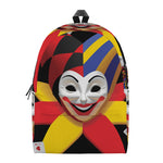 Joker And Playing Cards Print Backpack