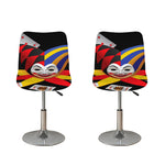 Joker And Playing Cards Print Bar Stool Covers