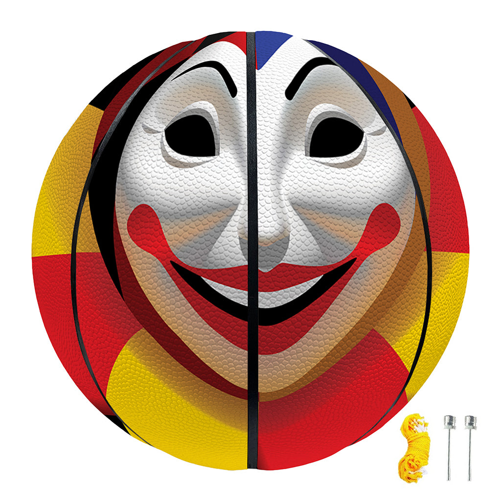 Joker And Playing Cards Print Basketball