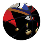 Joker And Playing Cards Print Basketball