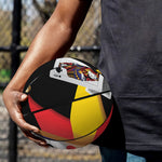 Joker And Playing Cards Print Basketball