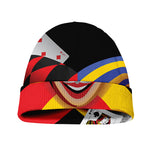 Joker And Playing Cards Print Beanie