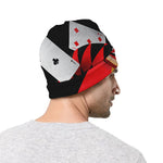 Joker And Playing Cards Print Beanie