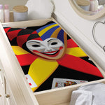 Joker And Playing Cards Print Changing Pad Cover