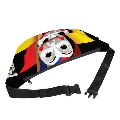 Joker And Playing Cards Print Fanny Pack