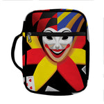 Joker And Playing Cards Print Front Pocket Bible Bag