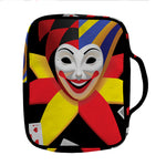 Joker And Playing Cards Print Front Pocket Bible Bag