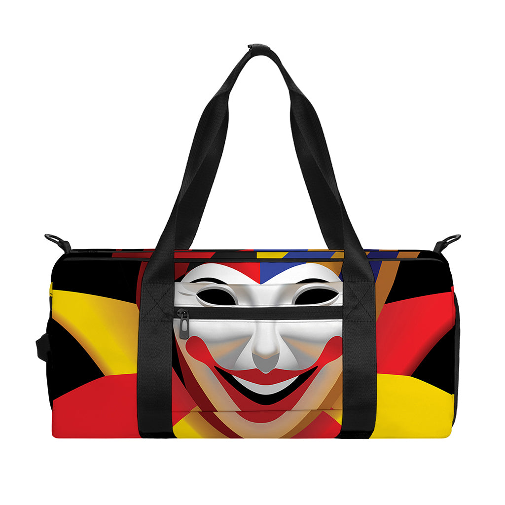 Joker And Playing Cards Print Gym Bag