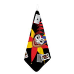 Joker And Playing Cards Print Hand Towel