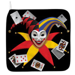 Joker And Playing Cards Print Hand Towel