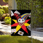 Joker And Playing Cards Print House Flag