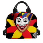 Joker And Playing Cards Print Insulated Lunch Bag
