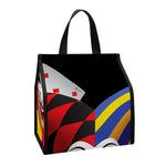 Joker And Playing Cards Print Insulated Lunch Tote
