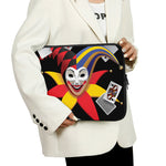 Joker And Playing Cards Print Laptop Sleeve
