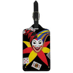 Joker And Playing Cards Print Luggage Tag