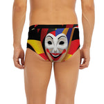 Joker And Playing Cards Print Men's Briefs