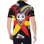 Joker And Playing Cards Print Men's Shirt