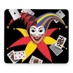Joker And Playing Cards Print Mouse Pad