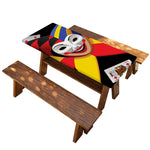 Joker And Playing Cards Print Picnic Table Cover