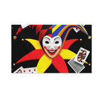 Joker And Playing Cards Print Polyester Flag