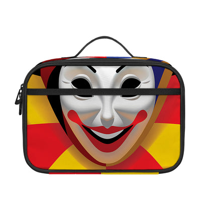 Joker And Playing Cards Print Portable Lunch Bag