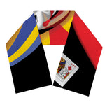 Joker And Playing Cards Print Scarf