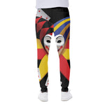 Joker And Playing Cards Print Scuba Joggers