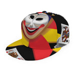 Joker And Playing Cards Print Snapback Cap