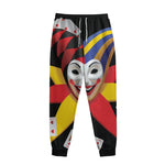 Joker And Playing Cards Print Sweatpants