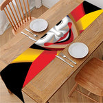 Joker And Playing Cards Print Table Runner