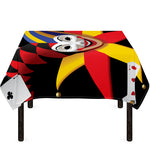 Joker And Playing Cards Print Tablecloth