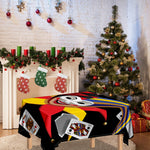 Joker And Playing Cards Print Tablecloth