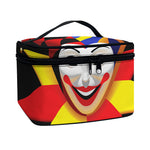 Joker And Playing Cards Print Travel Makeup Bag
