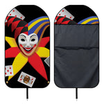 Joker And Playing Cards Print Waterproof Car Seat Cover