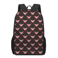 Joker Smile Pattern Print 17 Inch Backpack