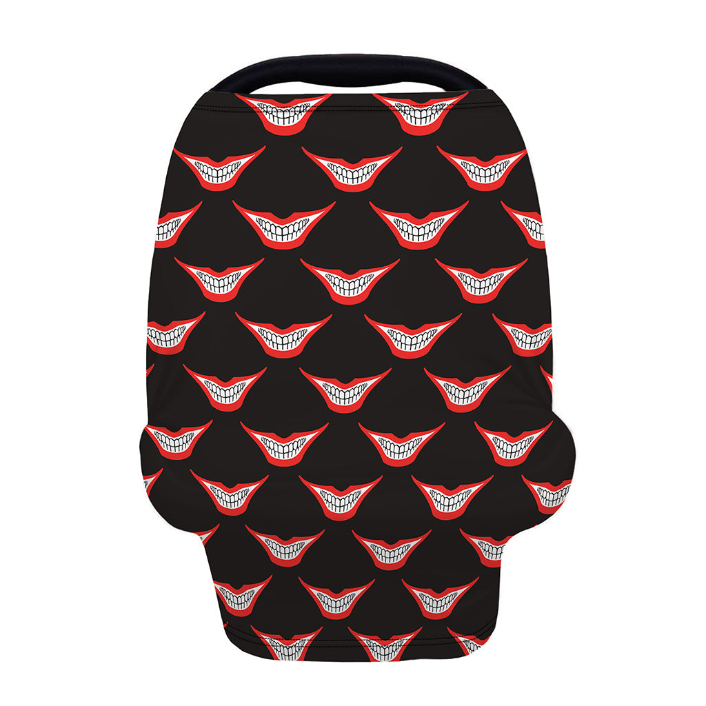 Joker Smile Pattern Print Baby Seat Cover