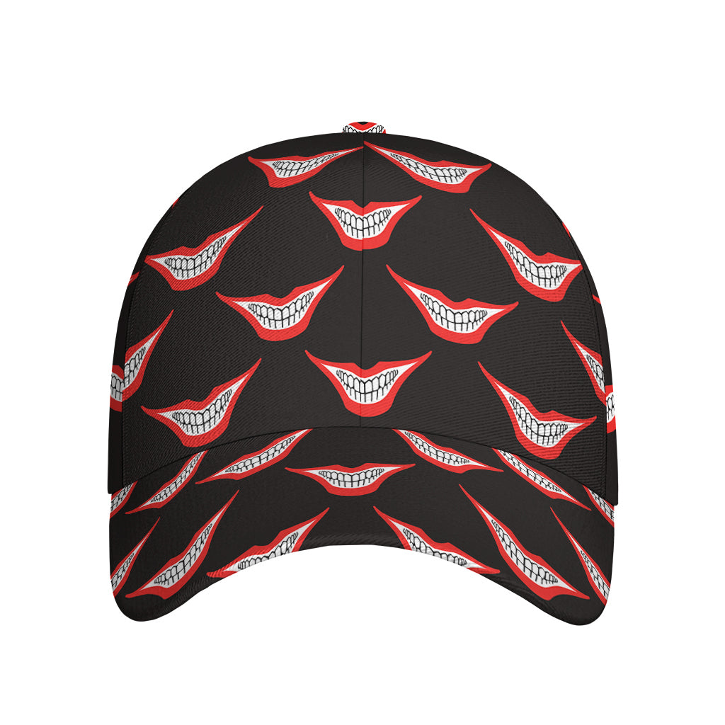 Joker Smile Pattern Print Baseball Cap