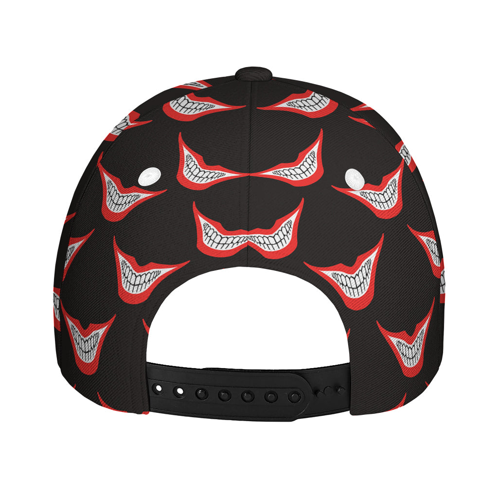 Joker Smile Pattern Print Baseball Cap
