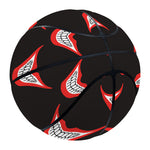 Joker Smile Pattern Print Basketball