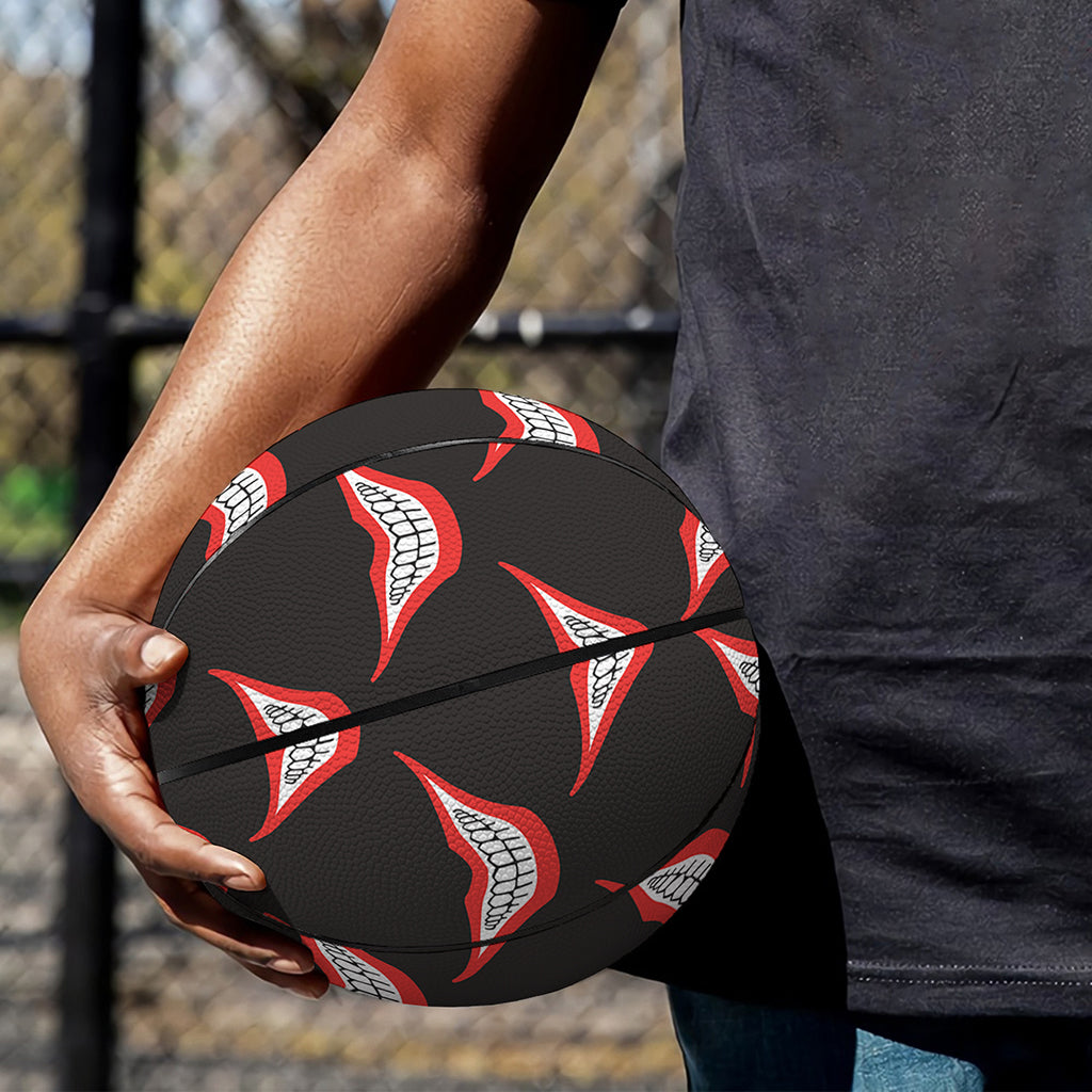 Joker Smile Pattern Print Basketball