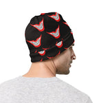 Joker Smile Pattern Print Beanie