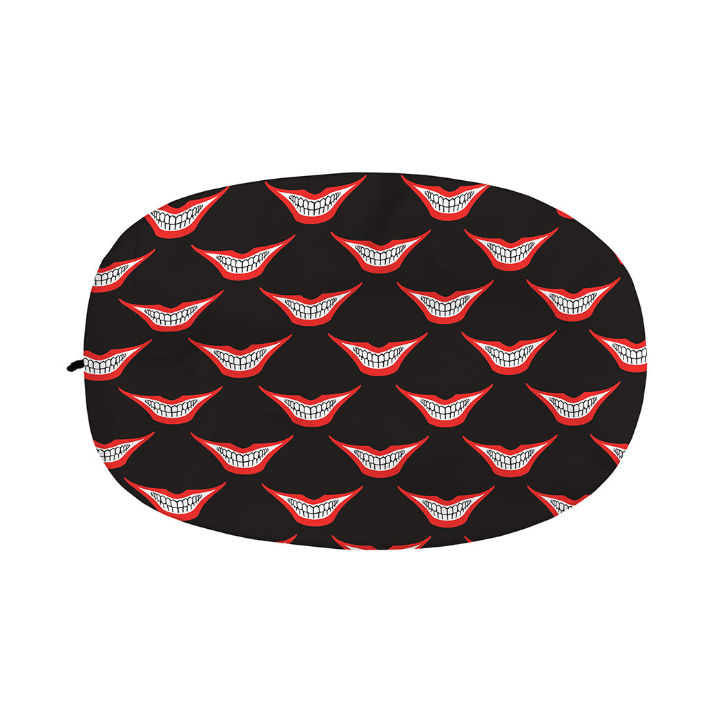 Joker Smile Pattern Print Car Side Mirror Covers