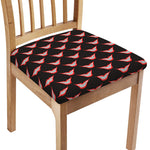 Joker Smile Pattern Print Chair Cushion Cover